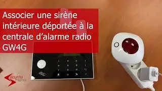 Ajout sirène intérieure sur alarme radio GW4G