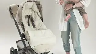 How to use the Najell Down Footmuff in your stroller