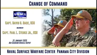 NSWC Panama City Division Change of Command