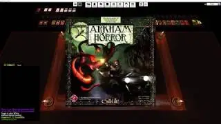 00 - Arkham Horror  - Setup (No Gameplay) 8 handed Solo (Second Edition)
