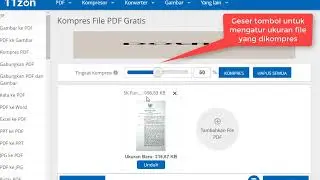 Cara Mudah Kompres Ukuran File PDF #shortsvideo