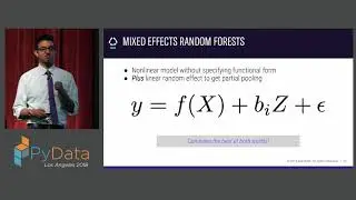 Attacking Clustered Data with a Mixed Effects Random Forests Model in Python - Sourav Dey