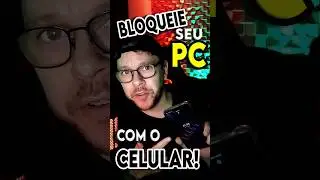 Como bloquear o #PC usando o celular? - #shorts