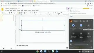 Google Slides: Speech to text directly on a slide