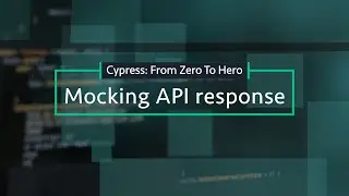 Cypress.io: How to mock API response