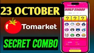 🍅Tomarket Airdrop Combo 23 October Apply | Tomarket Daily Combo Today | Tomarket Secret Combo Today