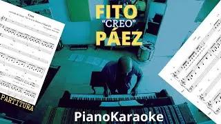Fito Paez - Creo (Partitura + PianoKaraoke)