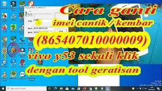 WRITE IMEI VIVO Y53 (865407010000009) THIS IMEI HOW TO FIX IT TESTED, HOW TO CHANGE IMEI VIVO Y53