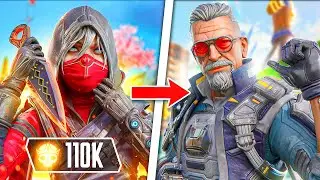 When A 100,000 Kills Wraith Main Tries Ballistic... | Apex Legends Season 17
