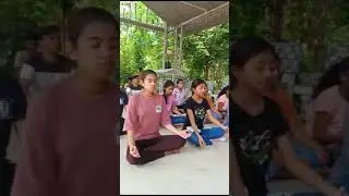 Meditation session #meditation #yoga #exercise #vairalvideo #students #study #motivation #girl #upsc
