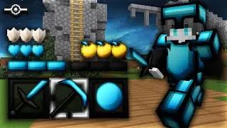 Bedwars [256x] by LeviButSad + Java Hit Particles | MCPE PVP TEXTURE PACK