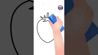 How to Draw a Strawberry #Shorts #drawingtutorial #drawingforkids #chuchutv #drawingshorts