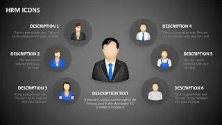 HUMAN RESOURCE MANAGEMENT ICONS