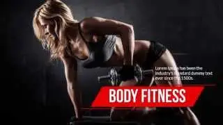 PowerPoint Templates Free - Fitness