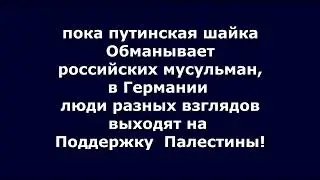 Германия на деле Поддерживает Палестину!