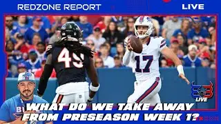What Do We Take Away From Preseason Week 1? | The Redzone Report Live