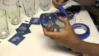 FUN & EASY TO SCREEN PRINT ON GLASS AT HOME!