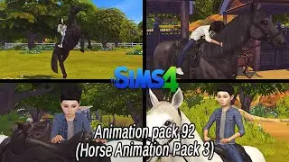 Sims 4 Animations | Animation Pack 92 | Horse Animation Pack 3 | Early Access