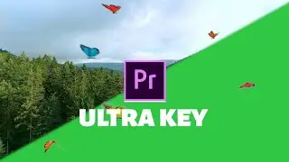 How To Remove GREEN SCREEN  In Premiere Pro | Using ULTRA Key ( Easy Tutorial )