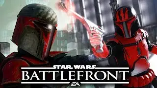 Star Wars Battlefront - Maul Death Watch Armor Showcase In SWBF (Mod)
