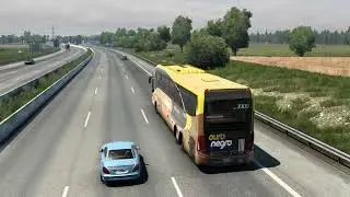 Euro Truck Simulator 2 Bus trip to Nuremberg with Marcopolo Paradiso G7 6x2 (final)