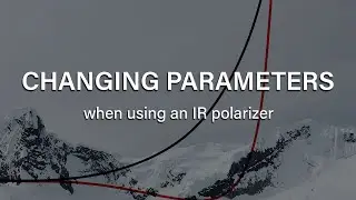Changing collection parameters when using an IR polarizer