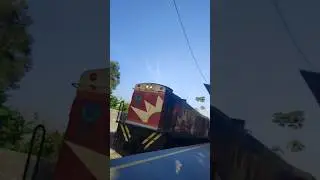 ALCo RSD8 leading a passenger train #diesel #dieselengine #locomotive #train #travel