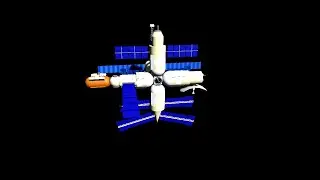 Roblox Rocket Tester Tutorial : how to make Mir space station