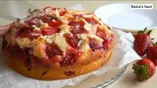 Рецепт самого вкусного Пирога с Клубникой!