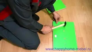 Установка фасадов на ящики. Видеоинструкция