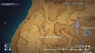 Genshin Impact - Gate of Zulqarnain, Collect Dendro Particles Chest (North)
