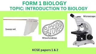 FORM 1: BIOLOGY                                          TOPIC 1: INTRODUCTION TO BIOLOGY (LESSON 1)