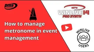 WINLIVE PRO SYNTH 14:  Abilitare/Disabilitare metronomo in gestione eventi (by winlive users)