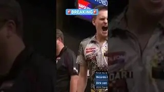 🚨Habfinale: Pikachu bricht van Duijvenbode 🤩 Darts Antwerpen #shorts Dart Ricardo Pietreczko 🎯