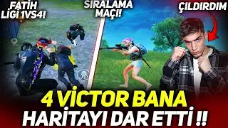 VİCTORLER BENİ Bİ TÜRLÜ SALMADI ❗️ SIRALAMA MAÇINDA KAFAYI YEDİM ❗️ PUGB MOBİLE FAST RANKED 💪