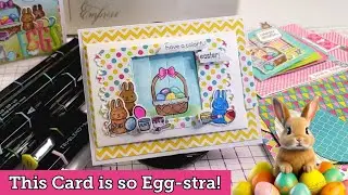 Interactive Easter Card | Lawn Fawn Easter Before and After Stamp and Dies | 3 Ways!