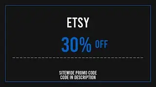 Etsy Promo Code 2025 March