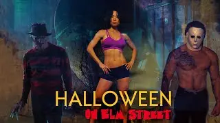 Halloween On Elm Street: Freddy Krueger  Vs. Michael Myers - Short Horror Film -