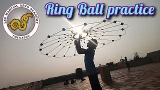 Silambam Ring Ball practice, சிலம்பம் சக்கர போந்து சுற்றும் பயிற்சி, #silambam #சிலம்பம்