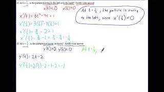 AP Calculus BC Notes Parametric Equations