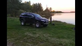 Ловим щуку. Отдых на природе. Тюнинг Pajero sport