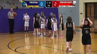 Oregon-Davis at Triton - 5th & 6th Grade Girls Middle School Basketball 🏀 2-27-2023