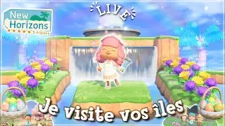 LIVE ANIMAL CROSSING NEW HORIZONS : JE VISITE VOS JOLIES ÎLES !🦋