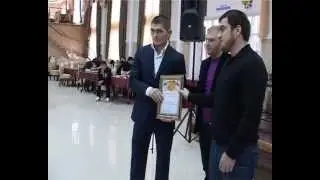 Молодежный проект "Добро" и МГЕР. Благодарственное письмо Хабибу Нурмагомедову