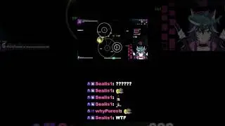 9* jumps on mouse!? #vtuber #osu