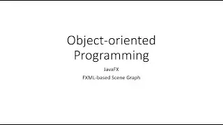 JavaFX Example - FXML-based application