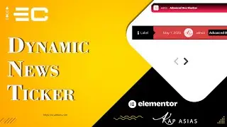 How To create News Ticker In Elementor