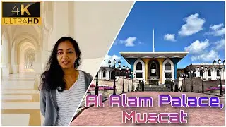 Al Alam Palace, Muscat | Old Muscat | Muttrah Palace|  #Omantourism #Oman #Muscat