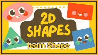 Shapes🔹️ Educational video for children (Early childhood development).kidzone #shape  #studyzone