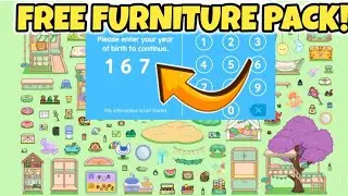 FREE FURNITURE PACK OF LITTLE PAWS DAYCARE HOUSE! TOCA BOCA FREE CODE
